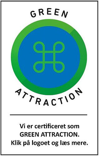 Green attraction logo